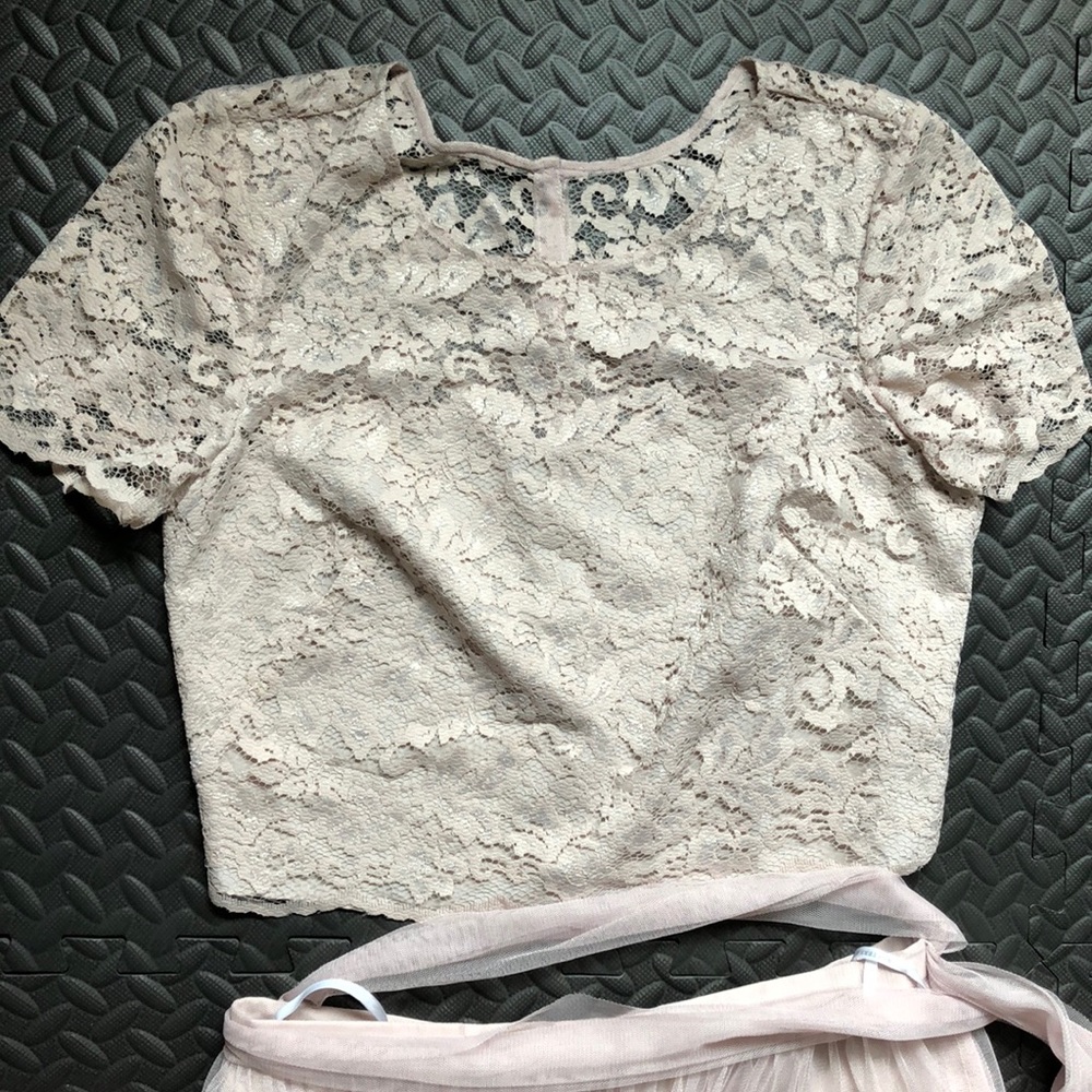 One day SALE! Two piece bridesmaid or guest dress